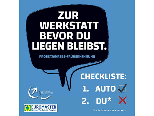 Euromaster Prostatakrebsvorsorge