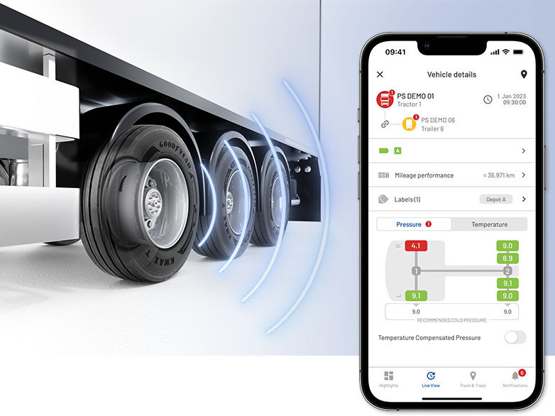 Goodyear TPMS Connect Krone tb