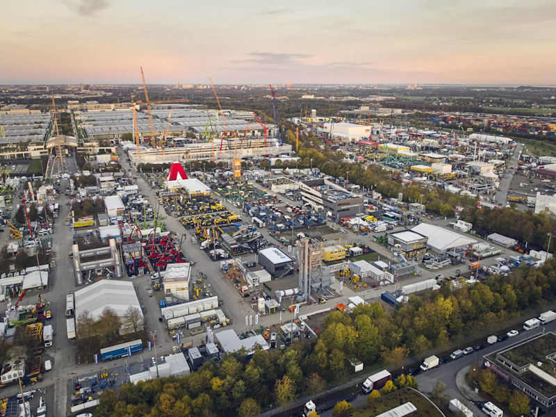 Bauma 2022 Messegelaende tb