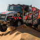 Bei der Anfang kommenden Jahres in Saudi-Arabien startenden Rallye Dakar setzt das niederländische Team De Rooy wieder auf Goodyear-Reifen des Typs „Offroad“ an seinen Lkw (Bild: Goodyear)