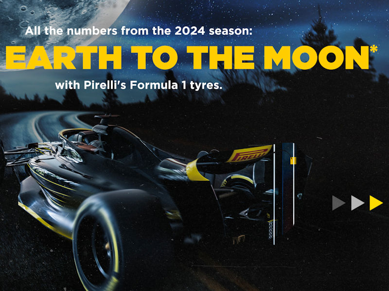Pirelli F1 Bilanz zum Mond tb