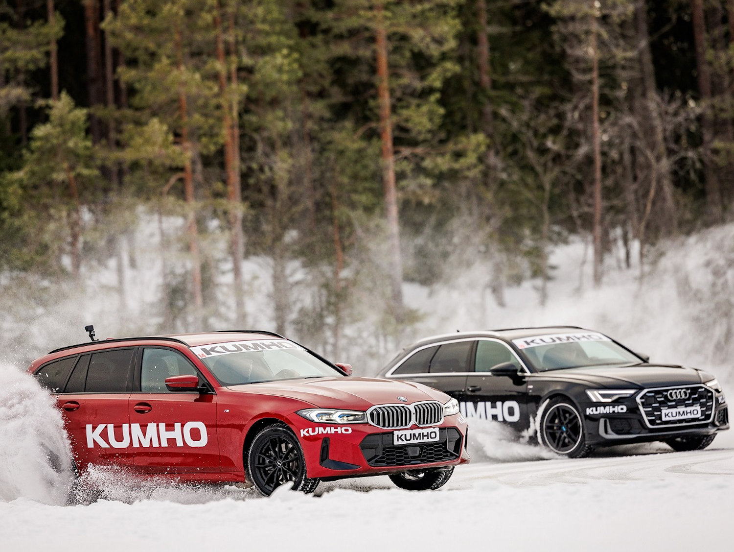 Kumho zeigt neuen Winterreifen in Schweden
